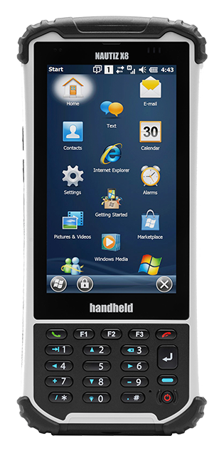 The Nautiz X8 Pocket PC by HandHeld