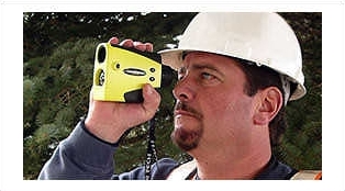 TruPulse 200 in use