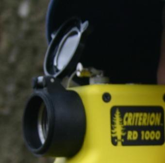 The RD1000 BAF Scope with a Lens Cover